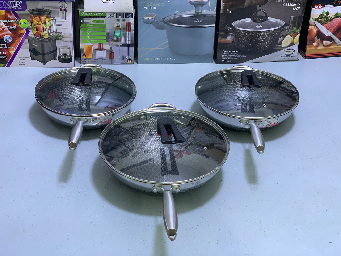 Laser Coating Deep Frying Pan | Deep Frying Wok