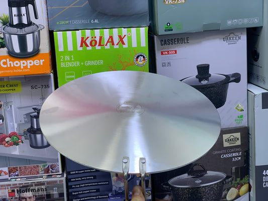 34-Cm Tawa |Honeycomb Pattern| 316 Steel Graded