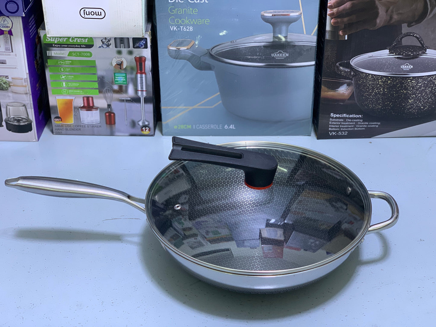 Laser Coating Deep Frying Pan | Deep Frying Wok