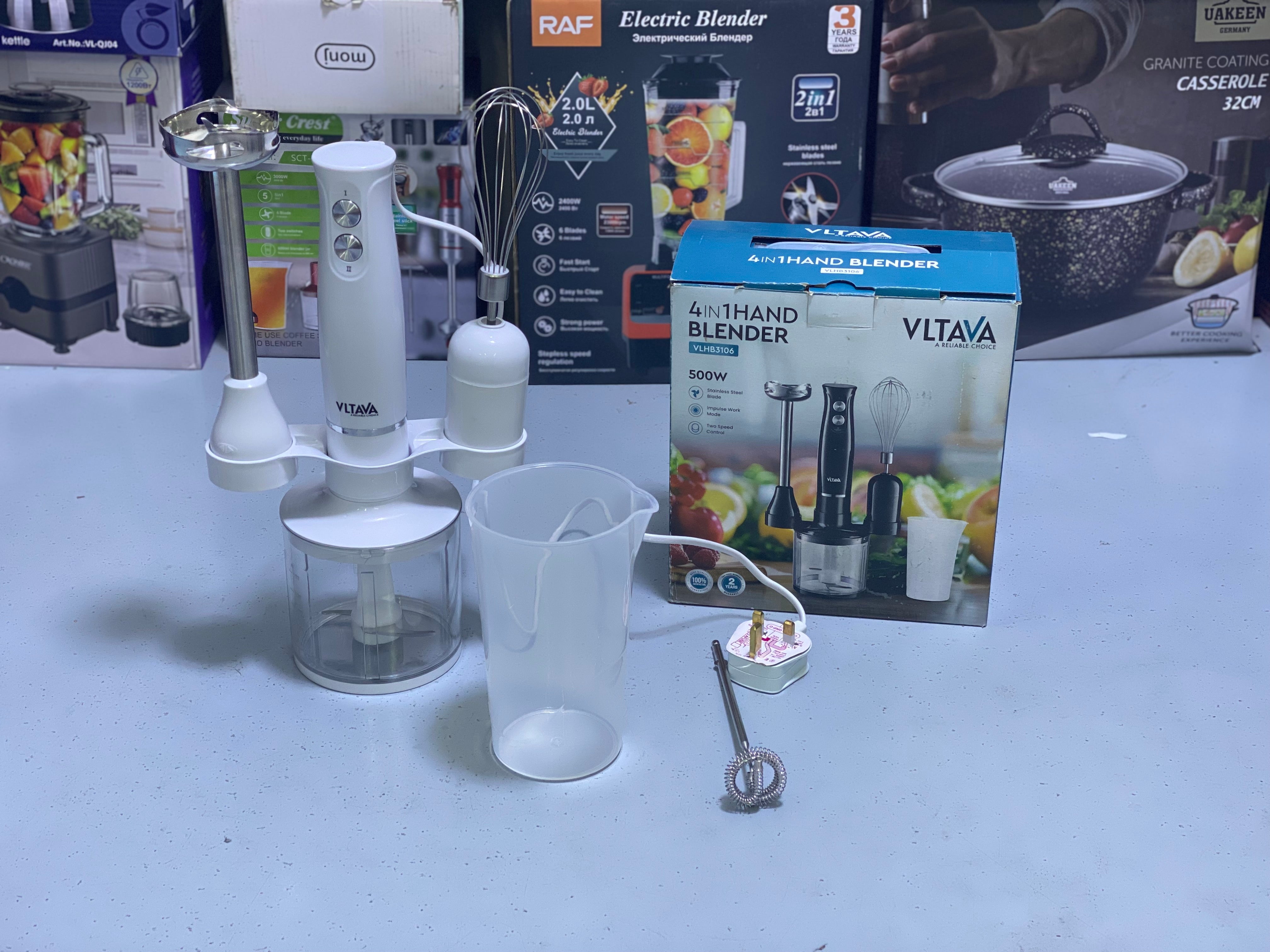 VLTAVA 4 in 1 Hand Blender Set