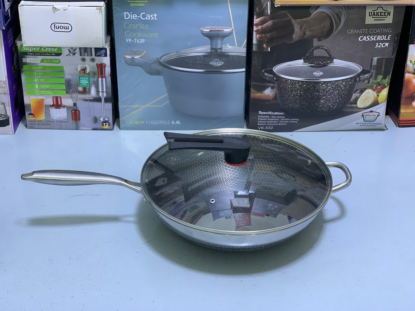 Laser Coating Deep Frying Pan | Deep Frying Wok