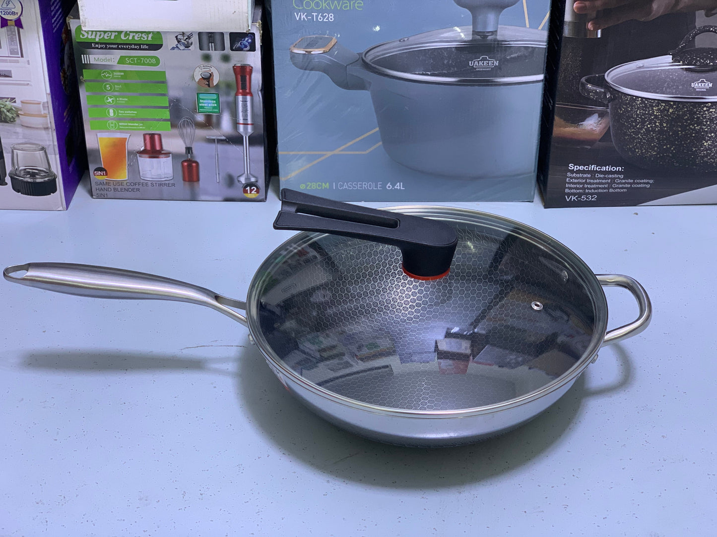Laser Coating Deep Frying Pan | Deep Frying Wok