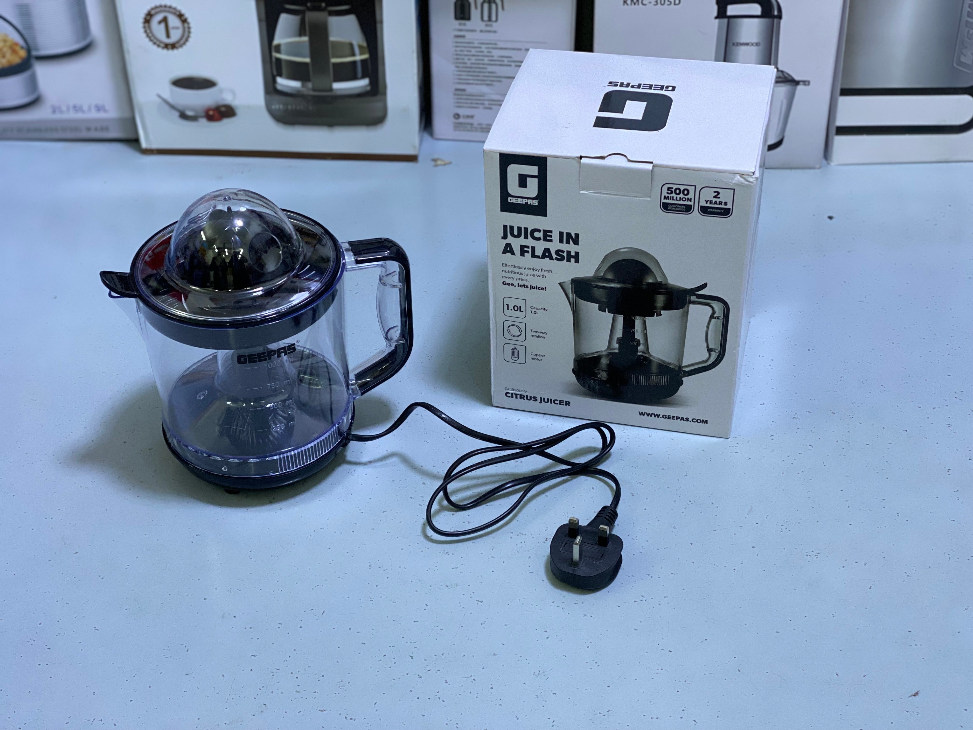 Geepas Citrus Juicer 1L