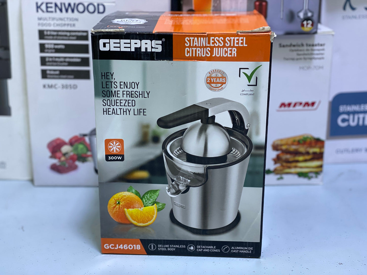 Geepas Electric Citrus Juicer