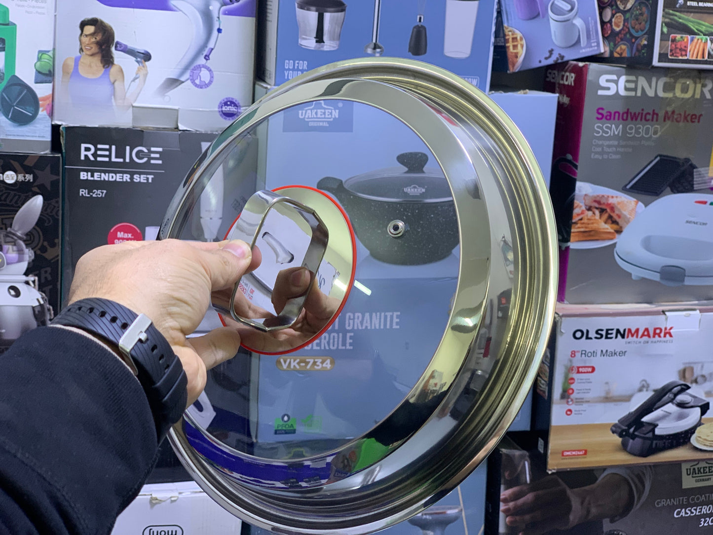 Laser Coating Deep Frying Handi and Frying pan