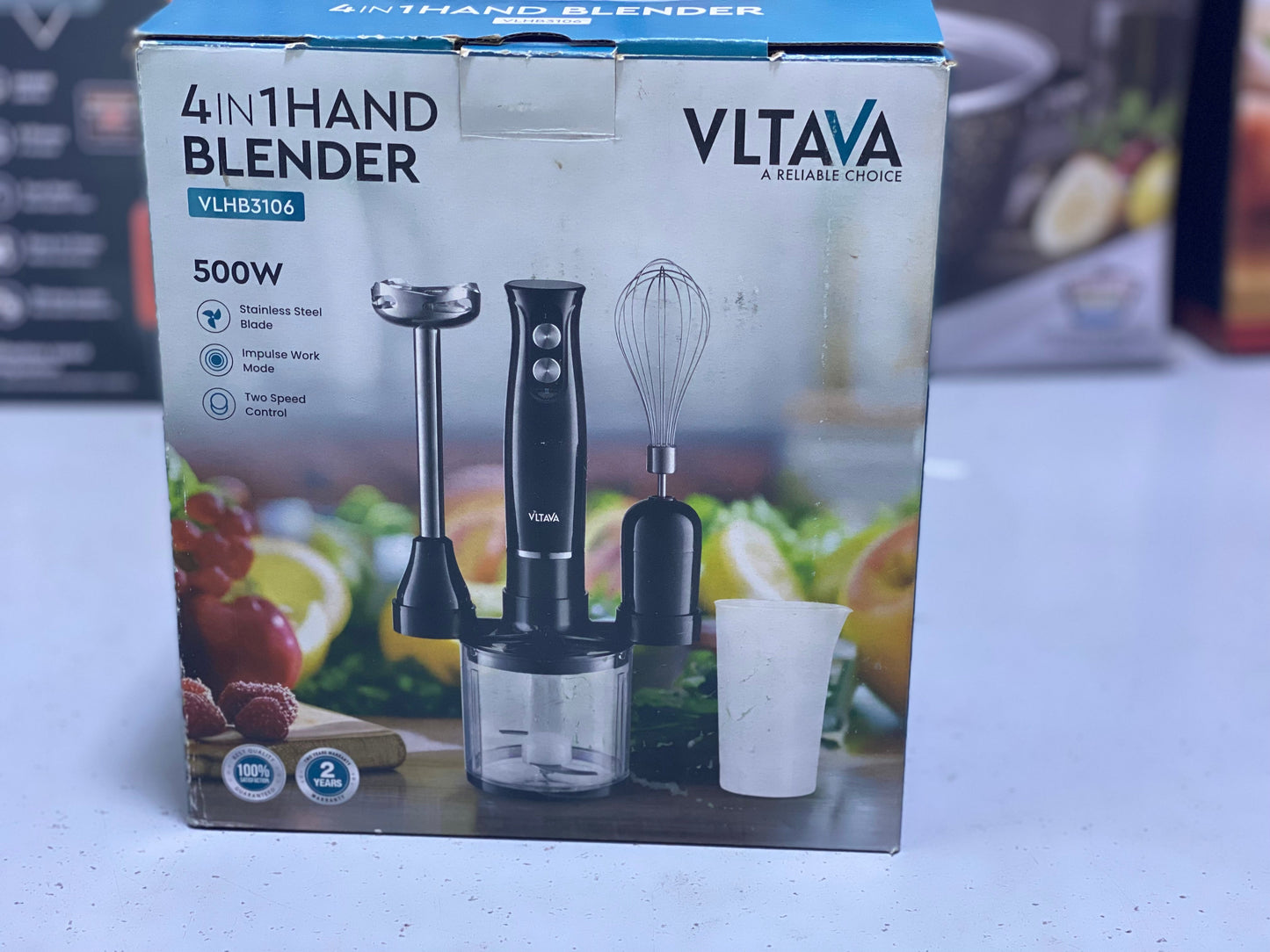 VLTAVA 4 in 1 Hand Blender Set