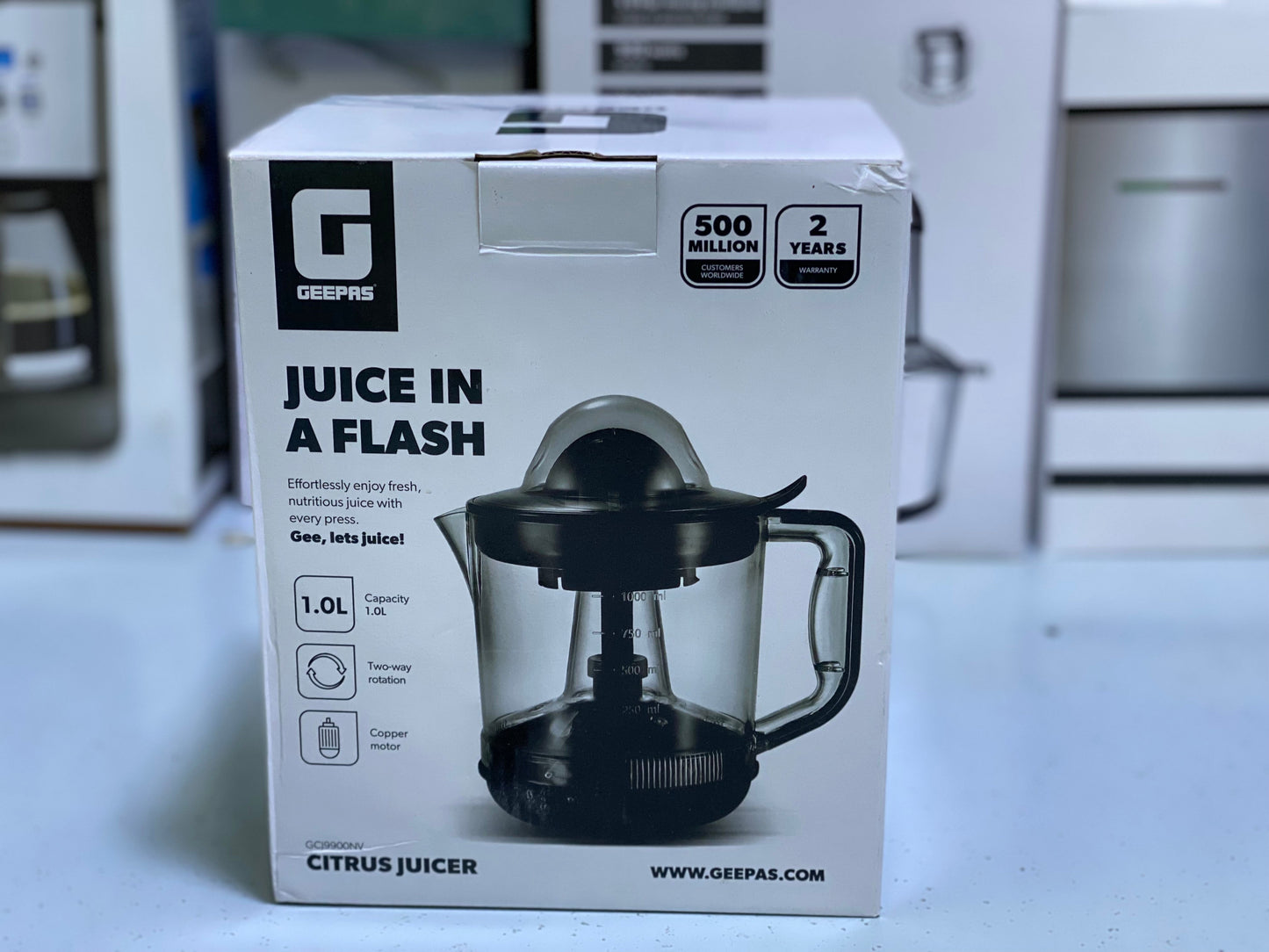 Geepas Citrus Juicer 1L