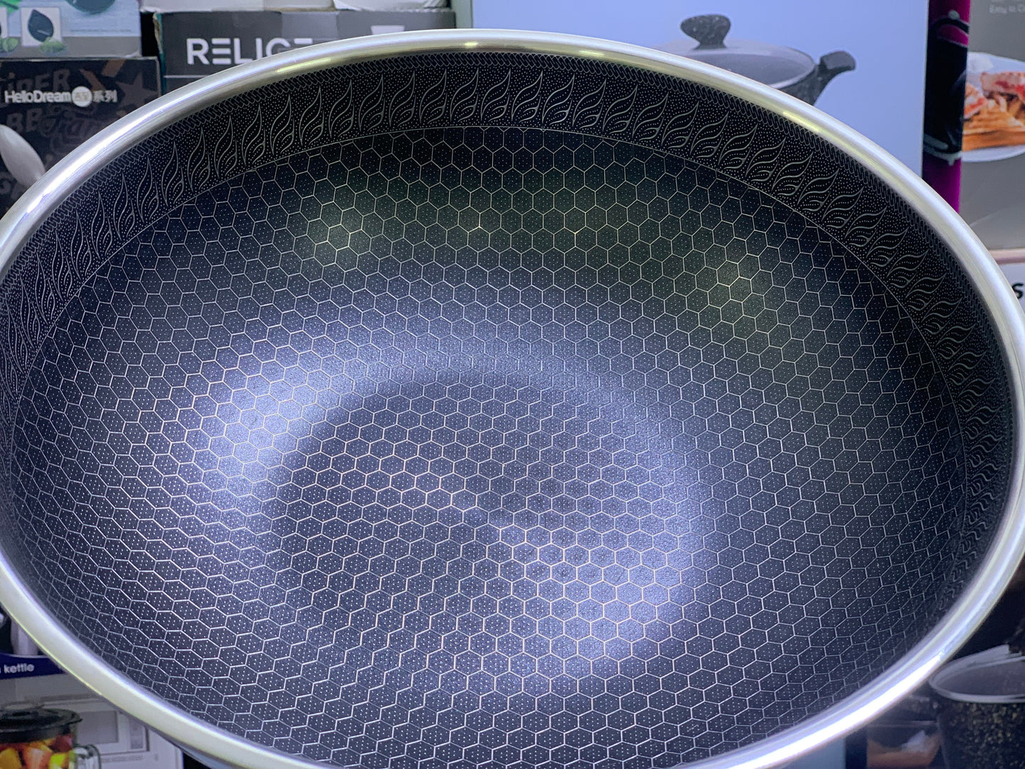 Laser Coating Deep Frying Handi and Frying pan