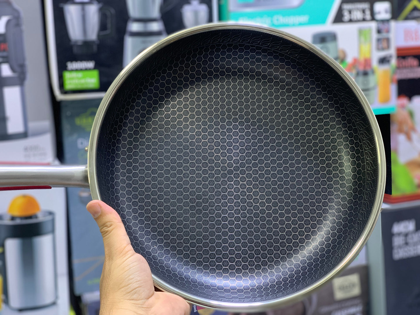 Shallow Skillet Laser Coating Non Stick