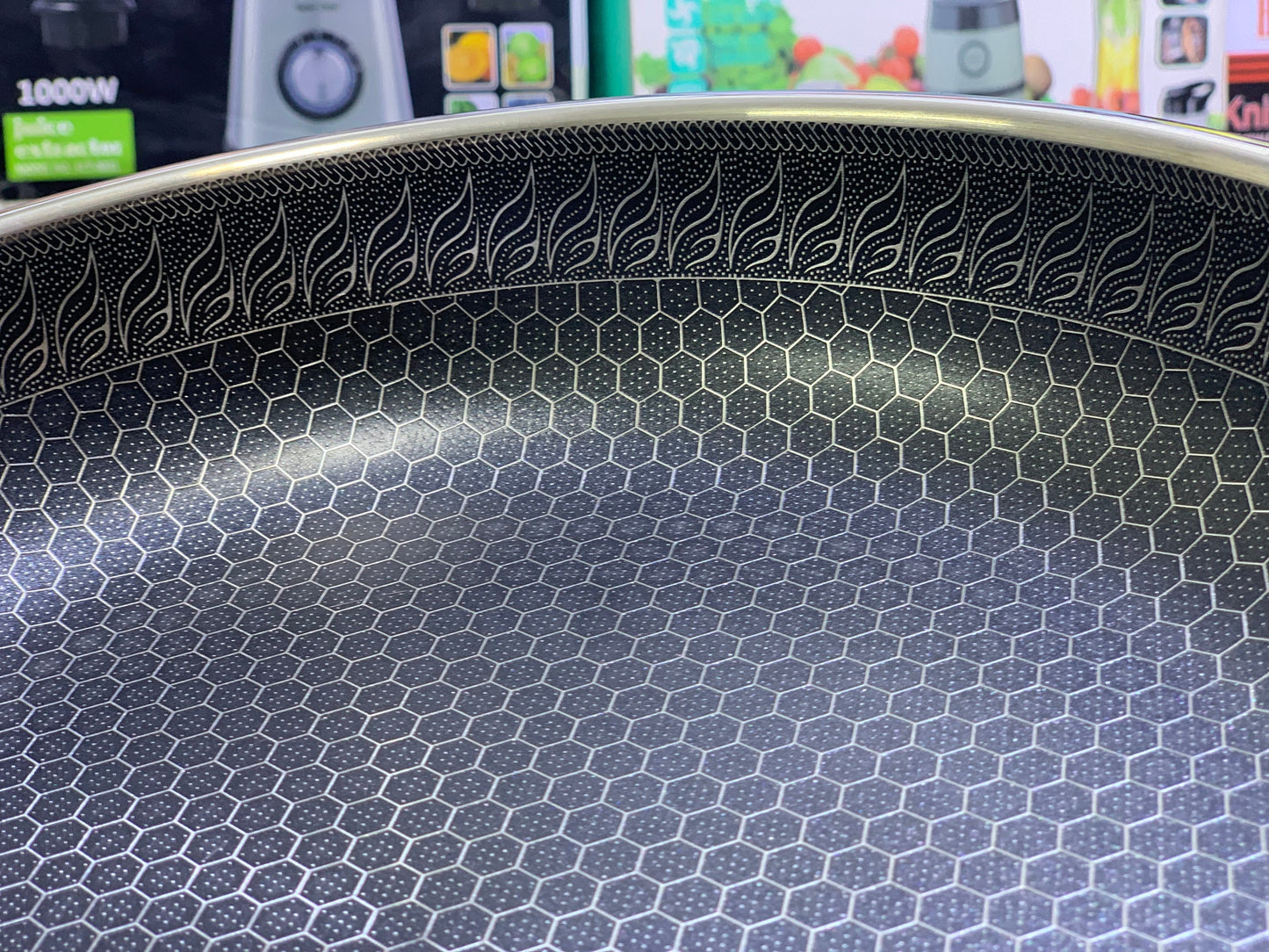 Shallow Skillet Laser Coating Non Stick