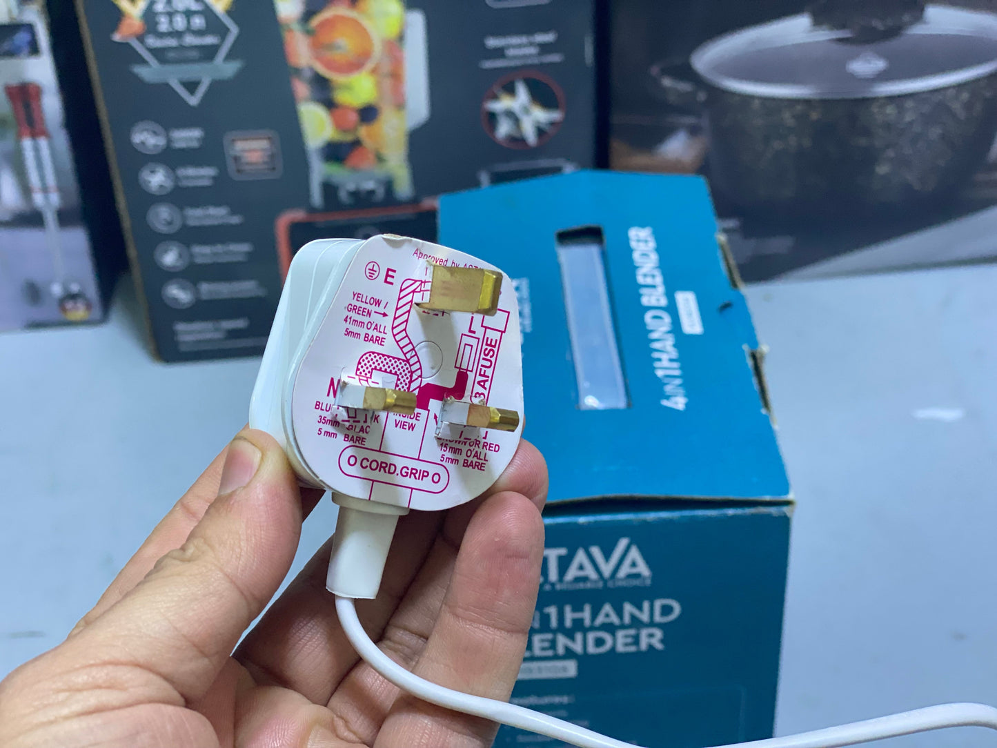 VLTAVA 4 in 1 Hand Blender Set