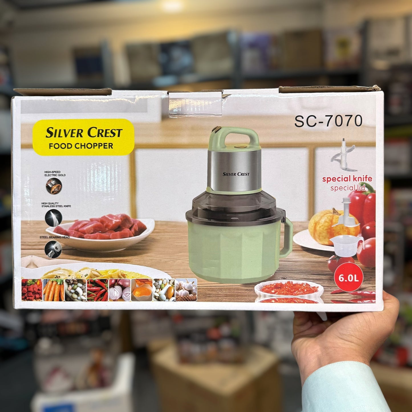 German Lot - Silver Crest 6L Meat Chopper