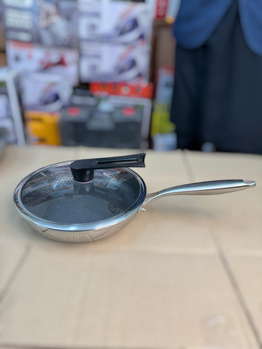 Laser Coated Shallow fry Pans| Top quality