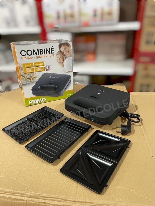 PRIMO 3 in 1 Sandwich Maker